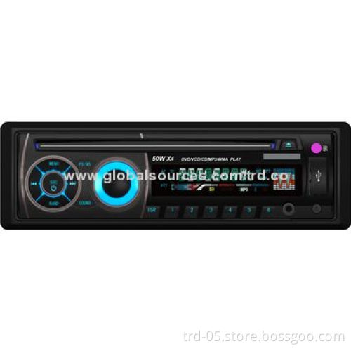 1 Din 3'' In-dash DVD Player Car Stereo Media Player FM Radio, Detachable Panel, USB/SD/AUX IN